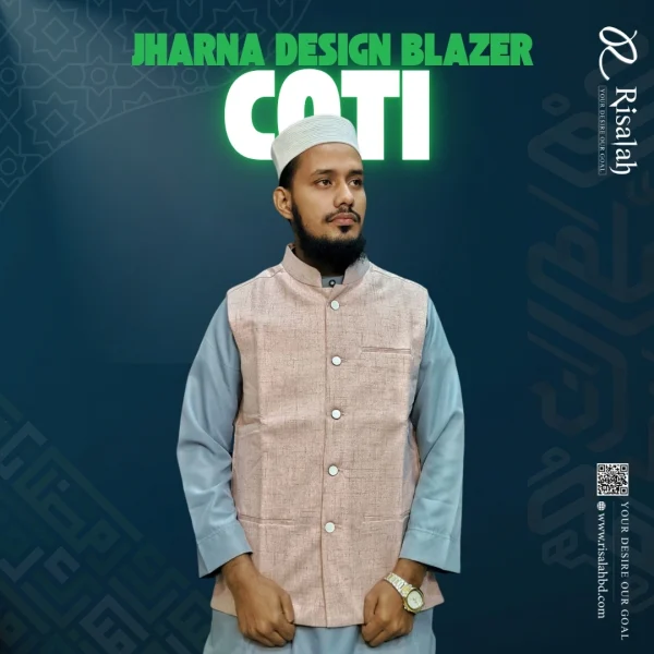 Jharna Design Blazer Coti – Risalah Shop