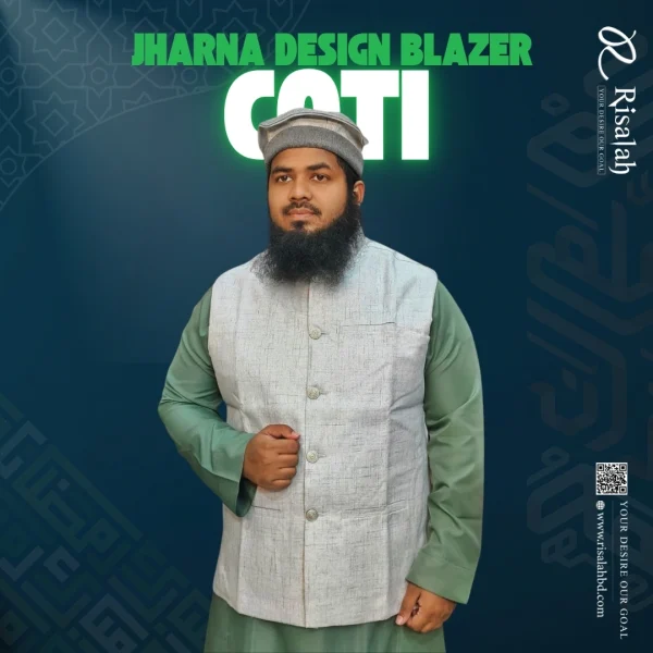 Jharna Design Blazer Coti – Risalah Shop