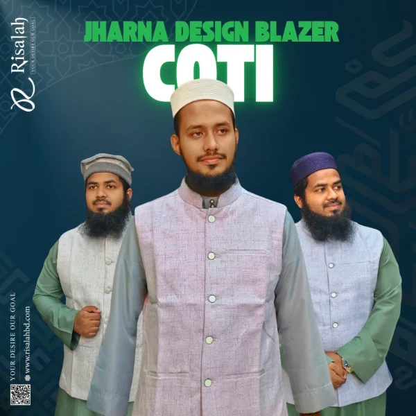 Jharna Design Blazer Coti – Risalah Shop